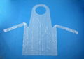 Disposable PE apron