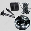 50LEDs/100LEDs/120LEDs Solar LED String Lights/Christmas Decoration lights 3