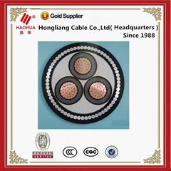 3 Core 11kV Steel Wire Armoured XLPE Cable