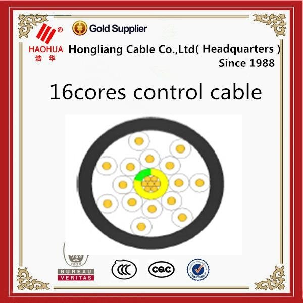 shielded twisted pair cable 16 cores control cable