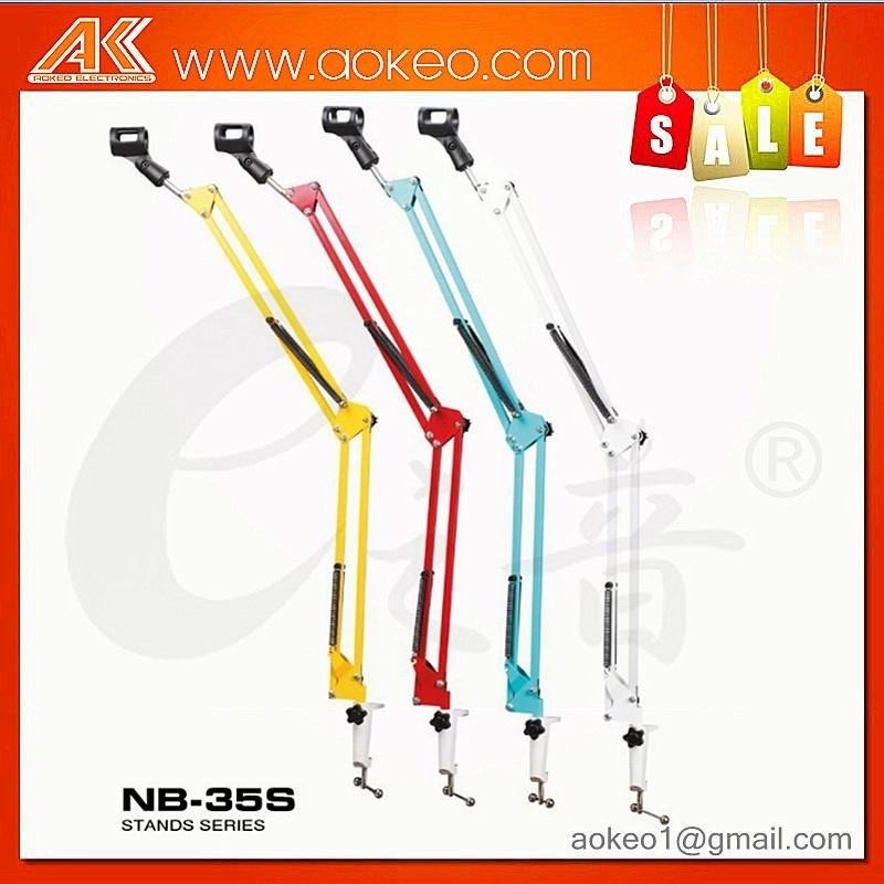 Colorful microphone stand 360 degree free rotating