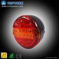 led tail light truck stop turning driving light off road 