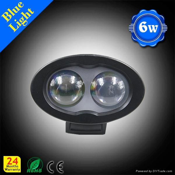 6w 110v led blue light forklift safety light  4