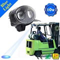 80v JW Speaker led forklift light blue spot point safety light 4