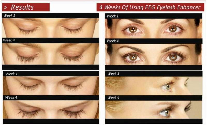 No stimulation Chinese herbal extract FEG eyelash growth serum 4