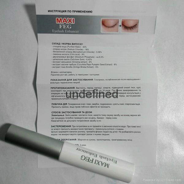 maxi FEG Eyelash Enhancer with Anti-fake Label eye lash serum for Big Lashes 3