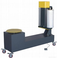 Mini box stretch wrapping machine