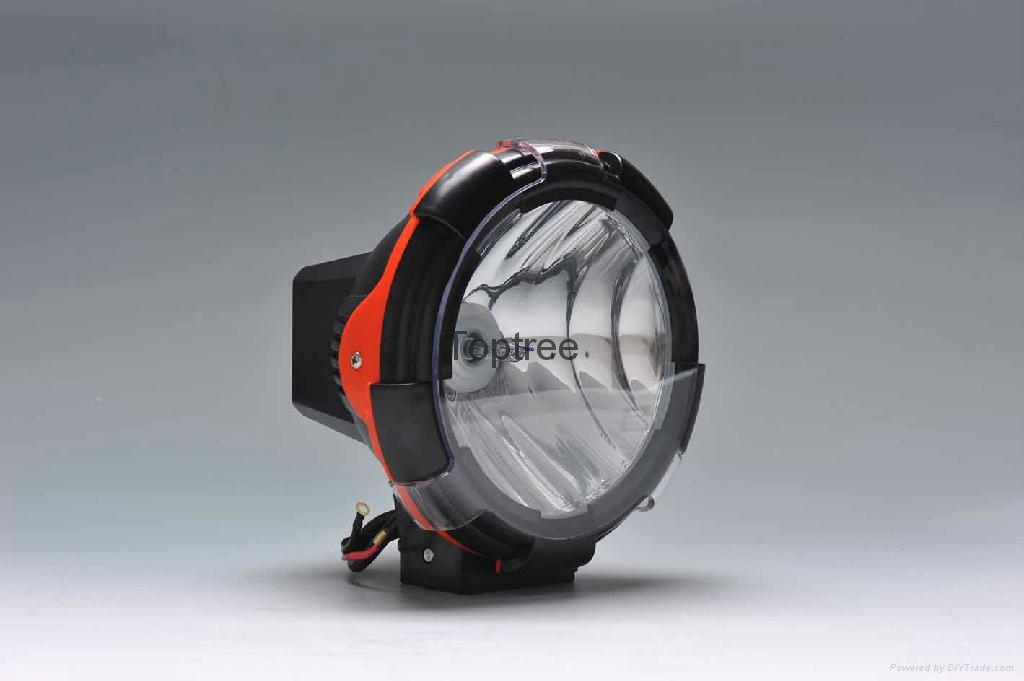 7" 55watt Hid Spotlights Offroad Driving Light 12/24V Hid Light Off