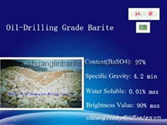 Api Oil Drilling Grade Barite Powder