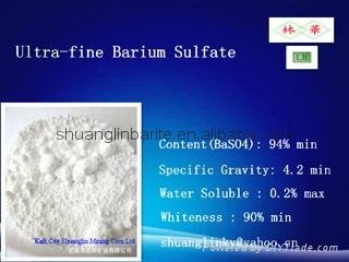 Paint Grade Barite Powder Barium Sulfate