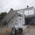Mobile solar light tower with 1KW inverter 2