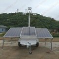 Mobile solar light tower with 1KW inverter 3