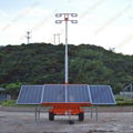 Mobile Solar lighting tower with 300Watt LED lamps 2