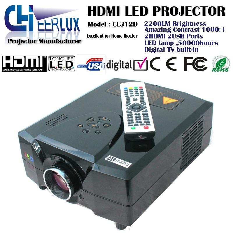 digital tv projector 50000hours use life