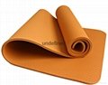 eco-friendly TPE yoga mat with singal  color 3