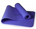 eco-friendly TPE yoga mat with singal  color 1