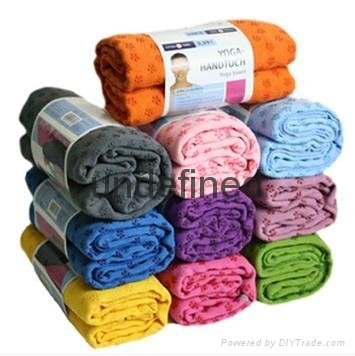 Yuantao hot sell microfiber yoga mat towel 