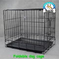 folding dog crate pet cage