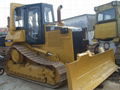 Used Bulldozer Caterpillar D4H Used Crawler Bulldozer 3