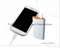 portable external mobile phone battery charger power bank 10000mah 2