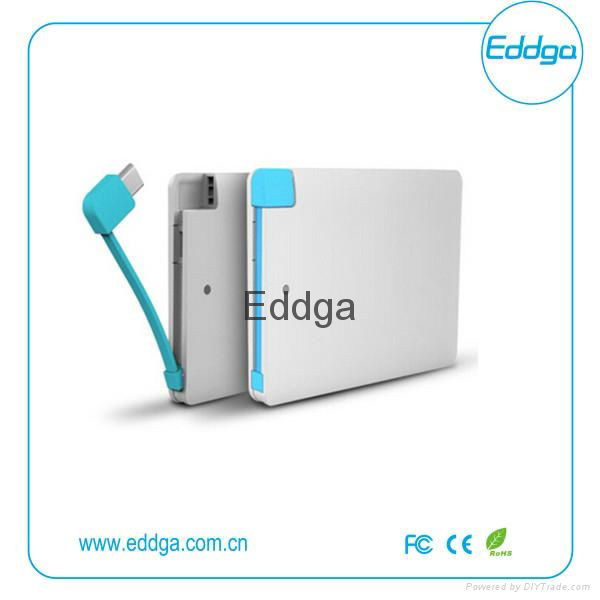 super slim smart mini credit card power bank