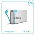 super slim smart mini credit card power bank 1