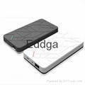 stylish universal portable external rohs super thin slim power bank 4000mah 2