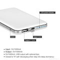 6000mah universal portable external mobile phone credit card power bank 3