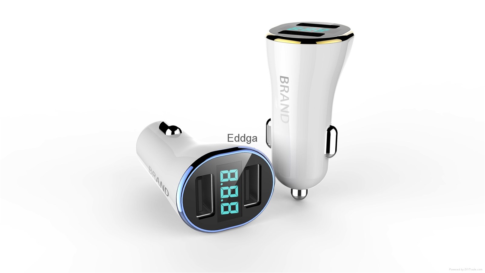 3.1A fast charging 2 port dual usb car charger for iphone/ipad/andriod phones 3