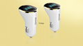 3.1A fast charging 2 port dual usb car charger for iphone/ipad/andriod phones 4