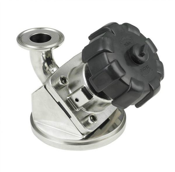 Sanitary Stainless Steel Manual Tank Bottom Diaphragm Valve China