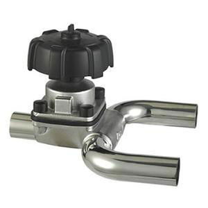 Stainless Steel Manual Welded Diaphragm Valve with U-Type Tee