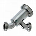 Sanitary Stainless Steel ANSI304 Clamp Y Type Strainer