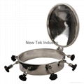 Sanitary Round Stainless Steel Tank Lid Manhole Cover