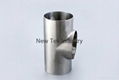 Sanitary Stainless Steel DIN Short Welded Tee SS304 SS316L