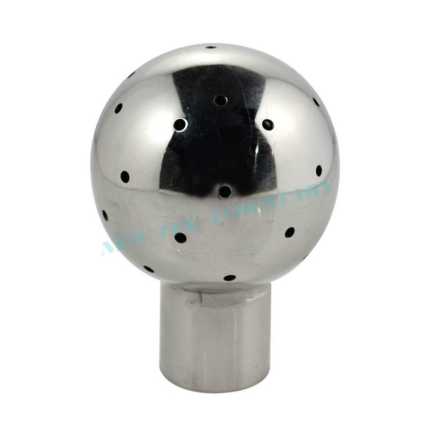 Sanitary Fixed CIP Spray Ball Welded End Stainless Steel China