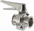 stainless steel trigger butterfly valve