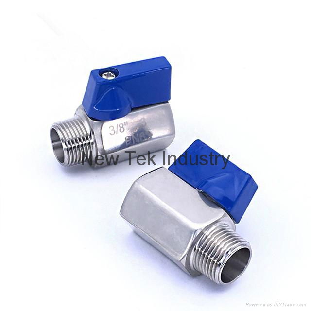 ss304 mini ball valve