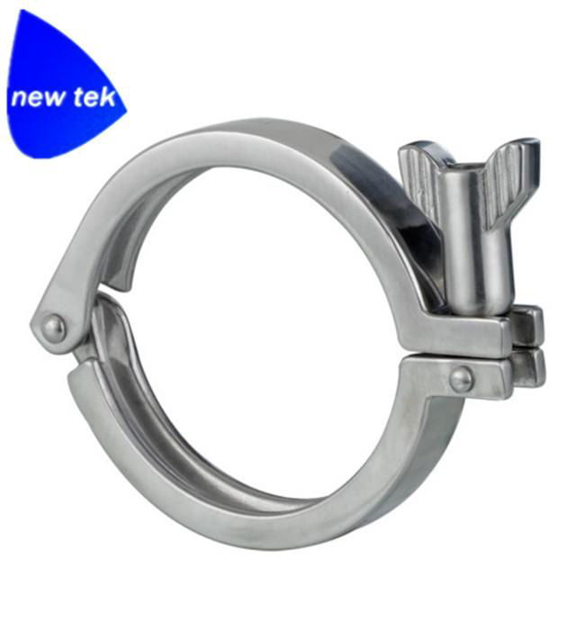 Single Pin Heavy Duty Clamp with Serrated Wing Nut