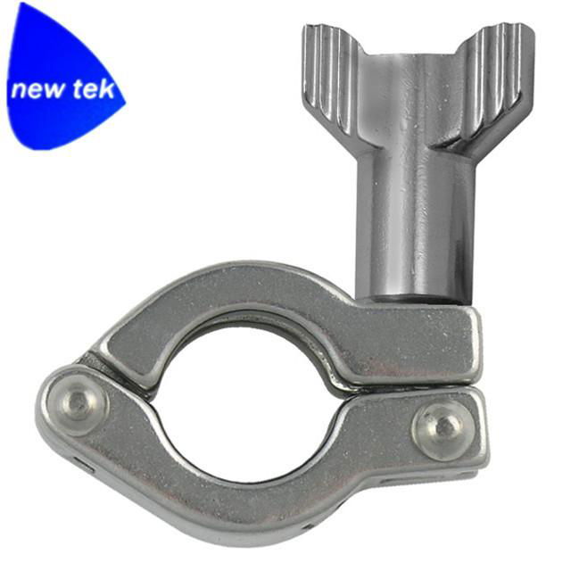 Single Pin Heavy Duty Clamp with Serrated Wing Nut