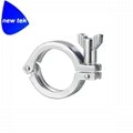 Single Pin Heavy Duty Clamp with Serrated Wing Nut