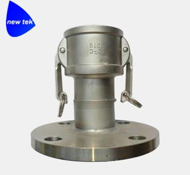 Female Camlock to Flange Stainless 316 Cam and Groove Fitting China