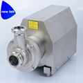 Sanitary self-priming pump