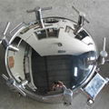 Sanitary SS304 SS316 Stainless Round Pressure Tank Manway Hatch