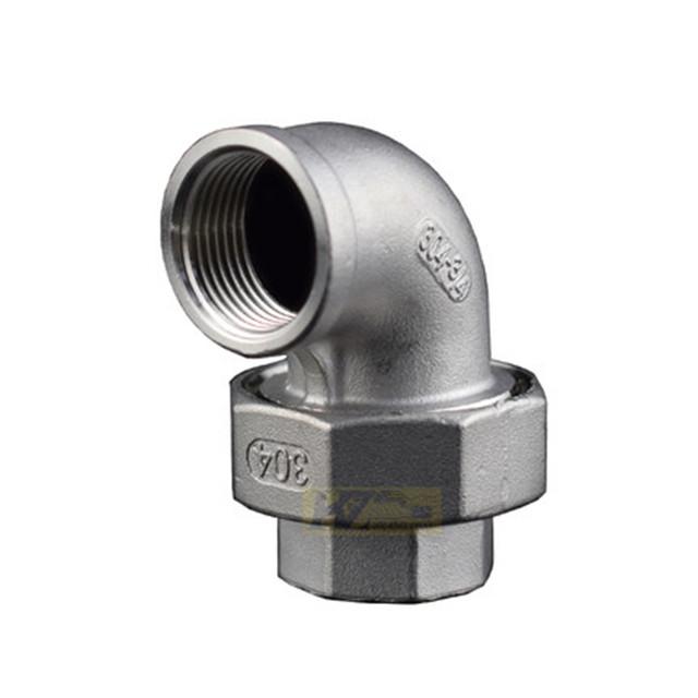 ELBOW UNION CONE SEAT 150LB 316 STAINLESS STEEL