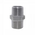 MalexMale Hexagon Nipple 150LB Stainless Steel Pipe Fittings