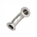 Stainless Steel 90 Degree Elbow Vacuum Fitting  ISO-KF Flange