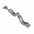 Stainless Steel and Aluminum Vacuum Hinged Clamp KF