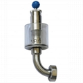 Sanitary SS304 DN25 Tank Pressure Relief Valve w/ Nut