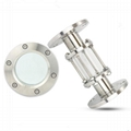 Sanitary Stainless Steel PN16 Flanged Sight Glass